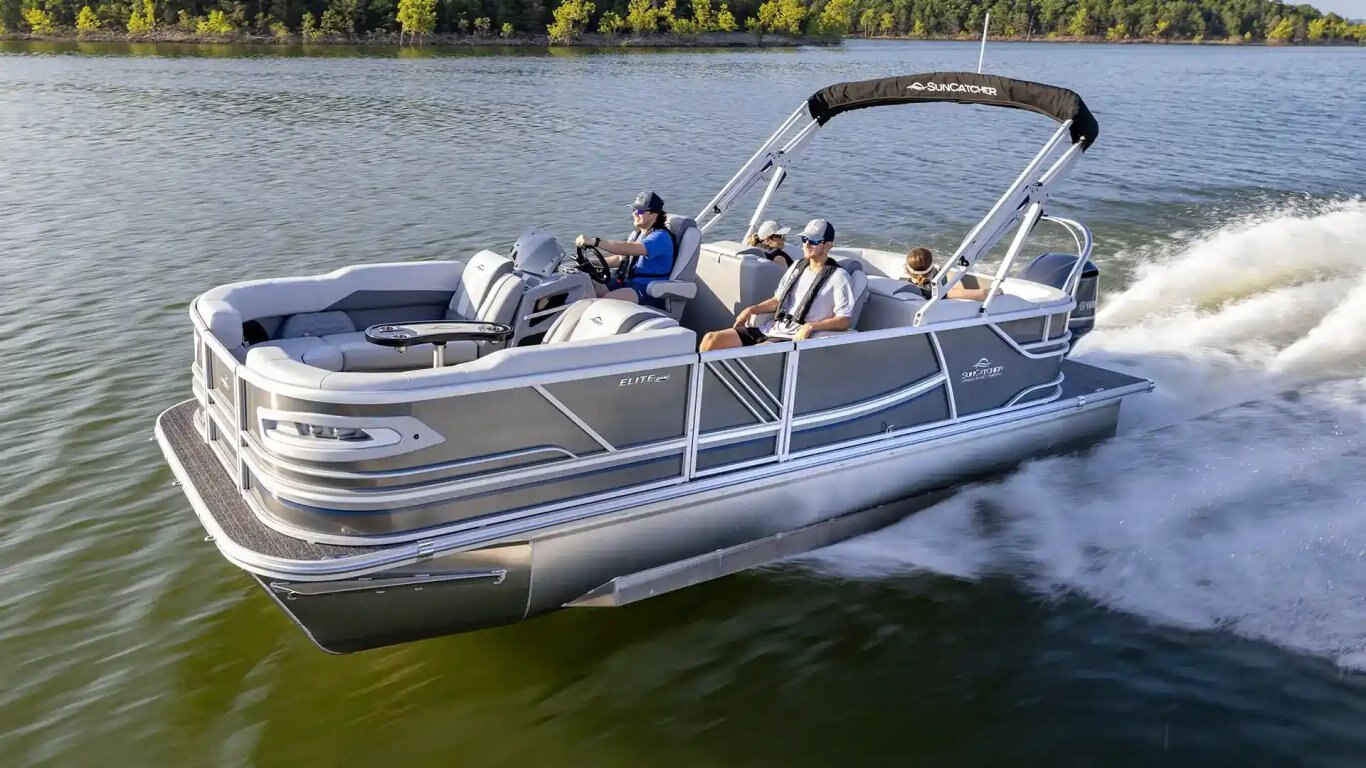 2026 SunCatcher Elite 324RC Charcoal