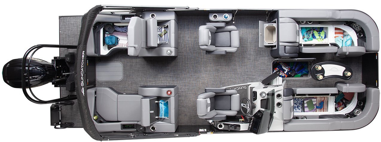 2026 SunCatcher Elite 324SS Blackout