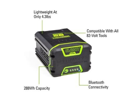 Greenworks 82V 4Ah Bluetooth Capable Battery (GL400BT)