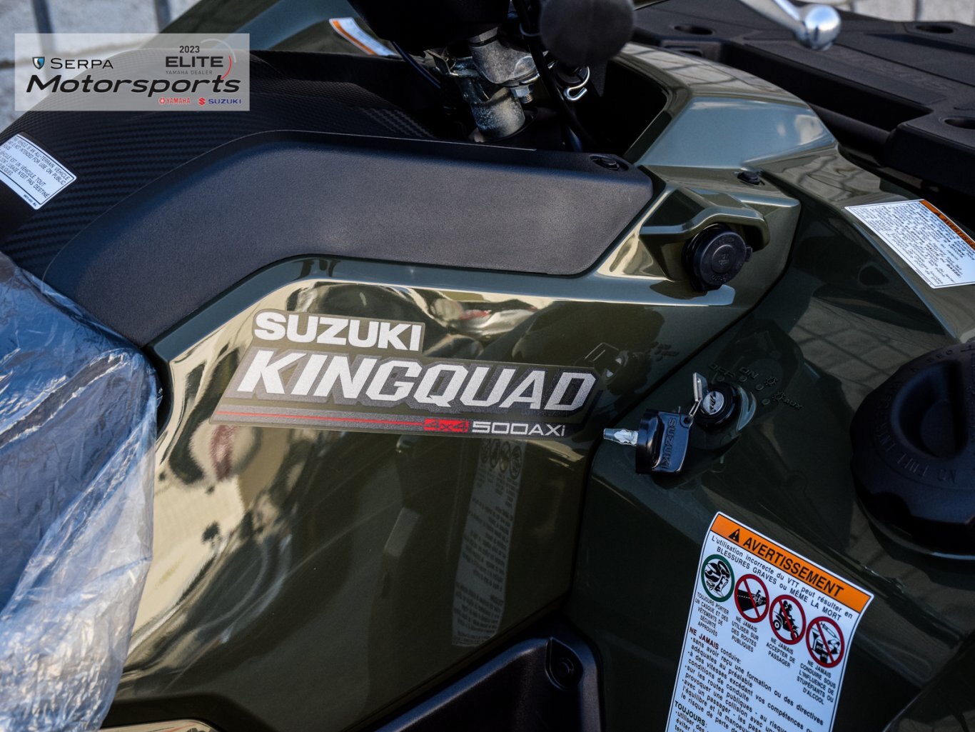 2023 Suzuki KingQuad LT A500XP