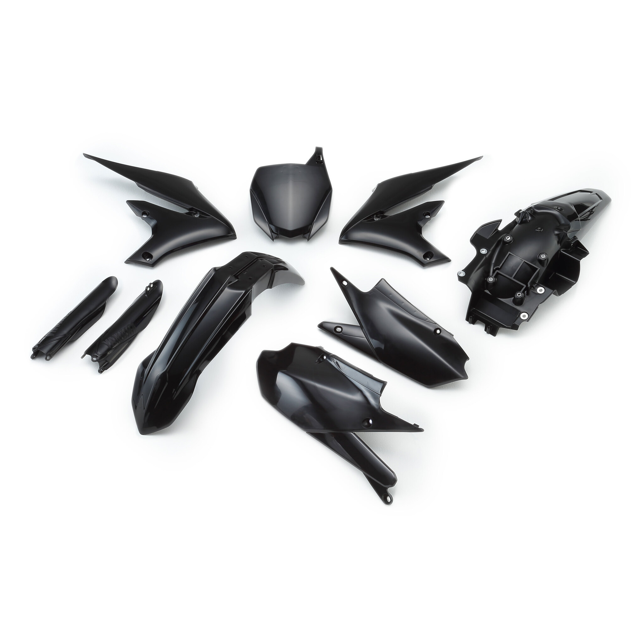 Genuine Yamaha Plastic Kit black metallic (smx)