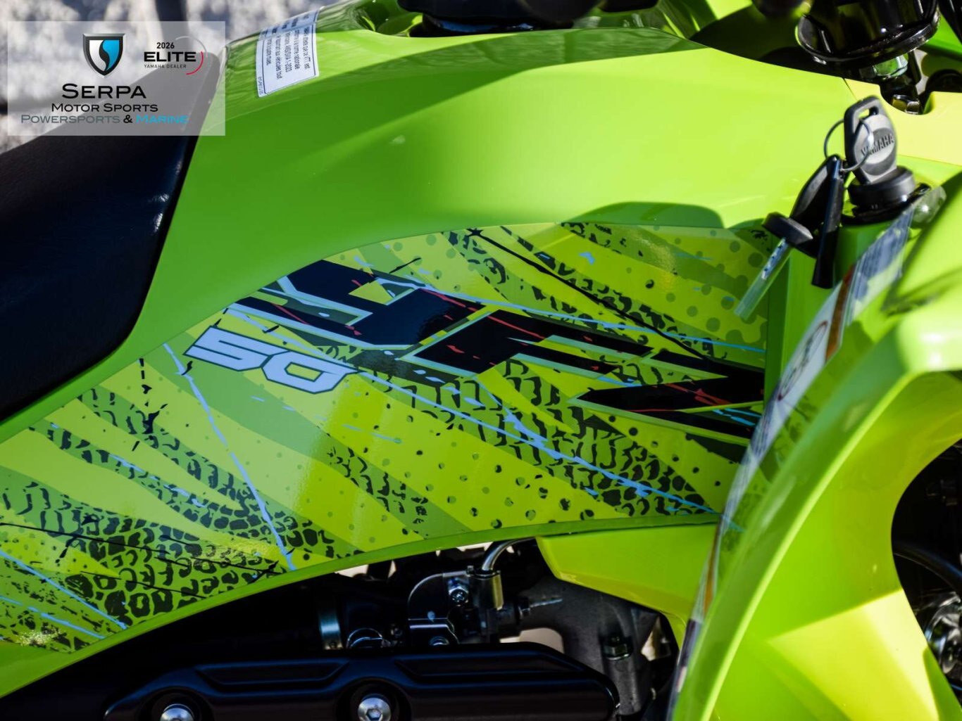 2026 Yamaha Raptor 50
