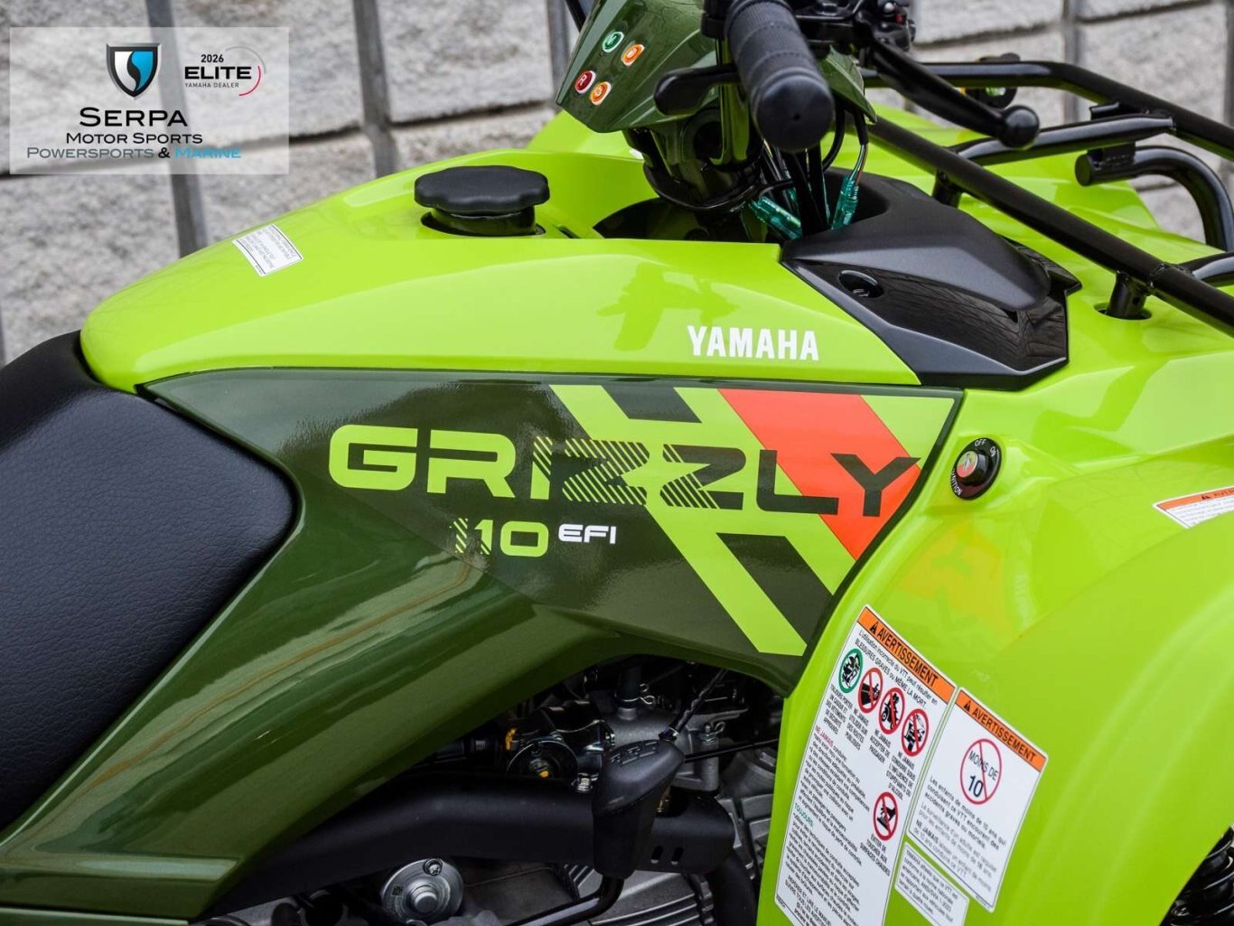 2026 Yamaha Grizzly 110