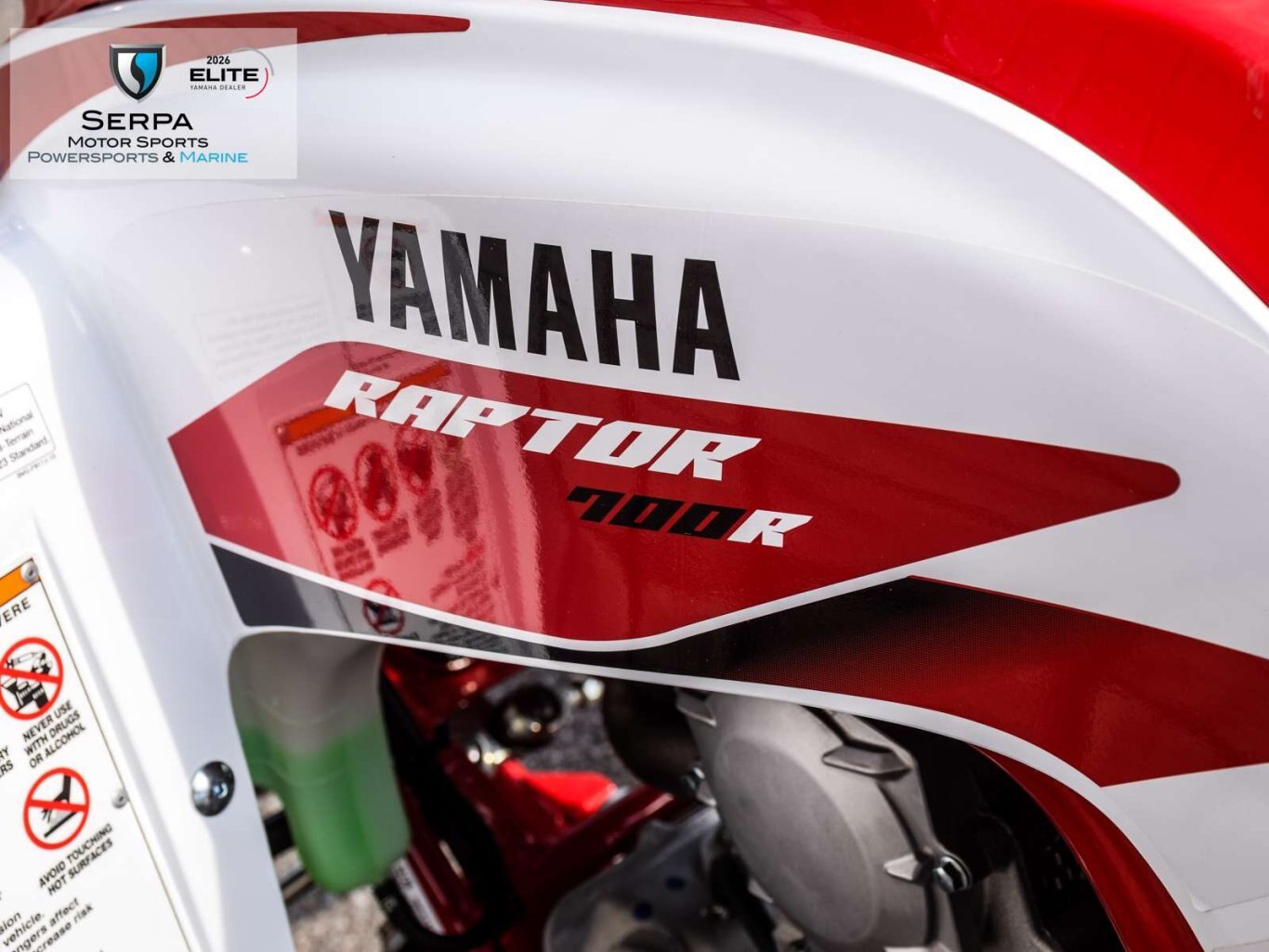 2026 Yamaha Raptor 700R SE ONLY 1 LEFT!