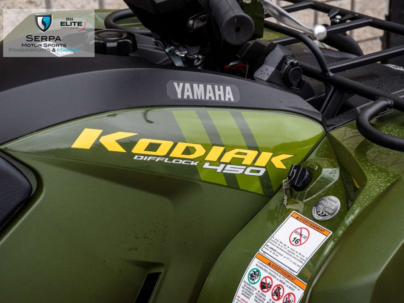 2026 Yamaha Kodiak 450 EPS