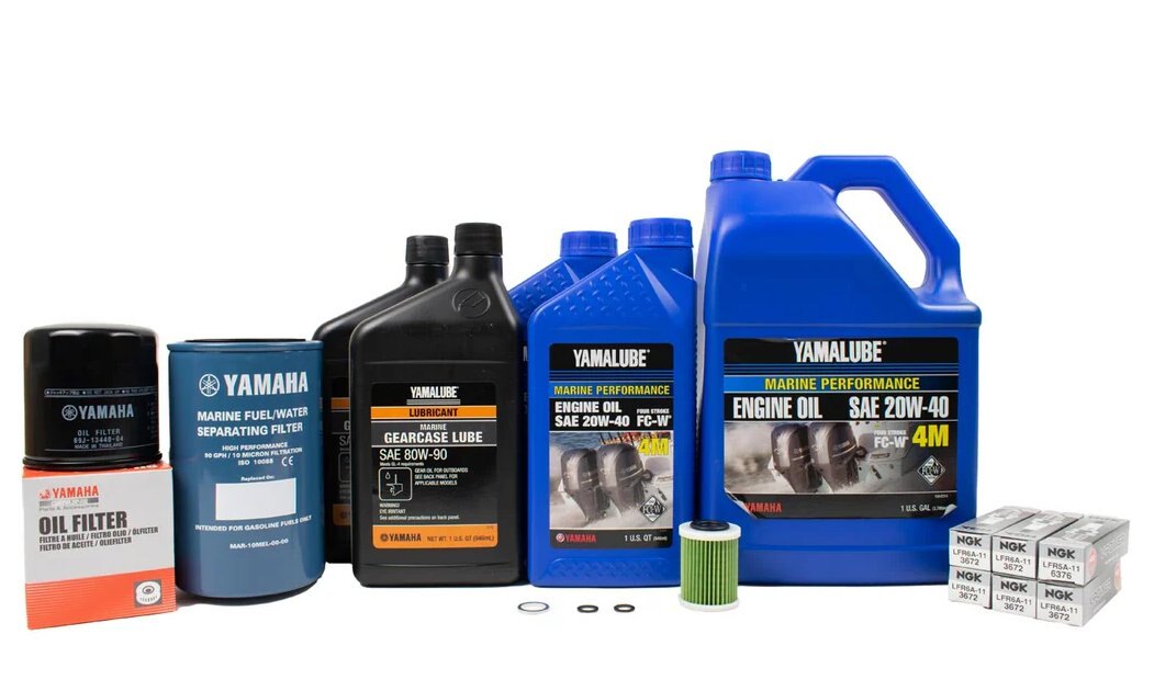 Yamaha 100 Hour Service Kit F200 F225 F250 3.3L 2009 Current