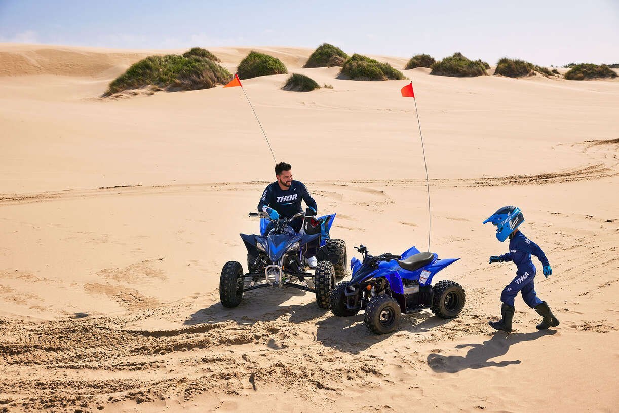 2024 Yamaha YFZ50 Team Yamaha Blue