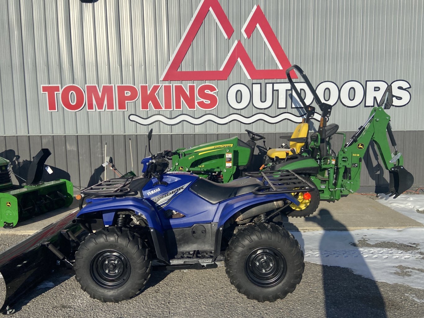 2020 Yamaha Kodiak 700 Winch and Plow Included