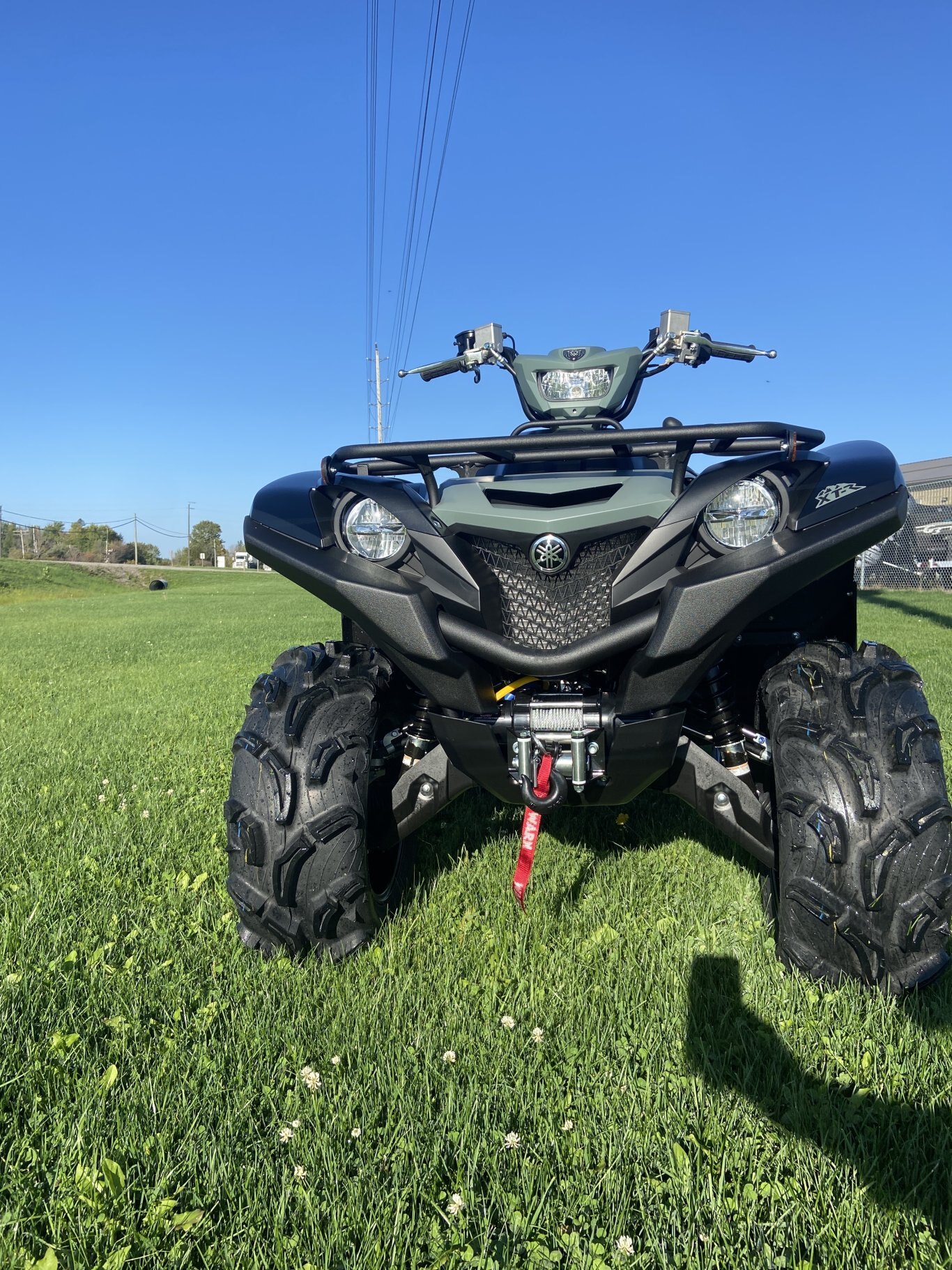 2026 Yamaha Grizzly EPS XT R Moss Grey/Tactical Black ( 2INCH LIFT KIT)