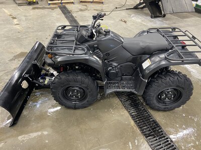 2009 YAMAHA KODIAK 450 WITH PLOW