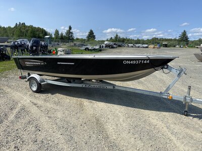 Princecraft 14' springbok mercury f25 with trailer