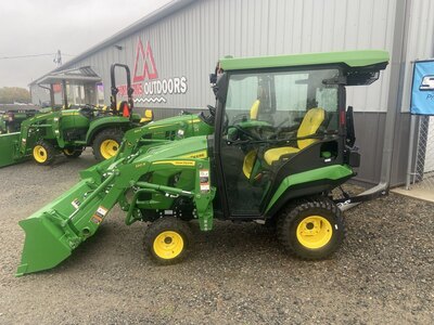 new john deere 1m25 with hvac cab