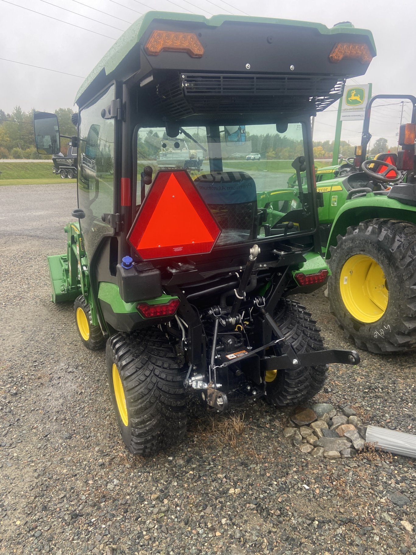 new john deere 1m25 with hvac cab