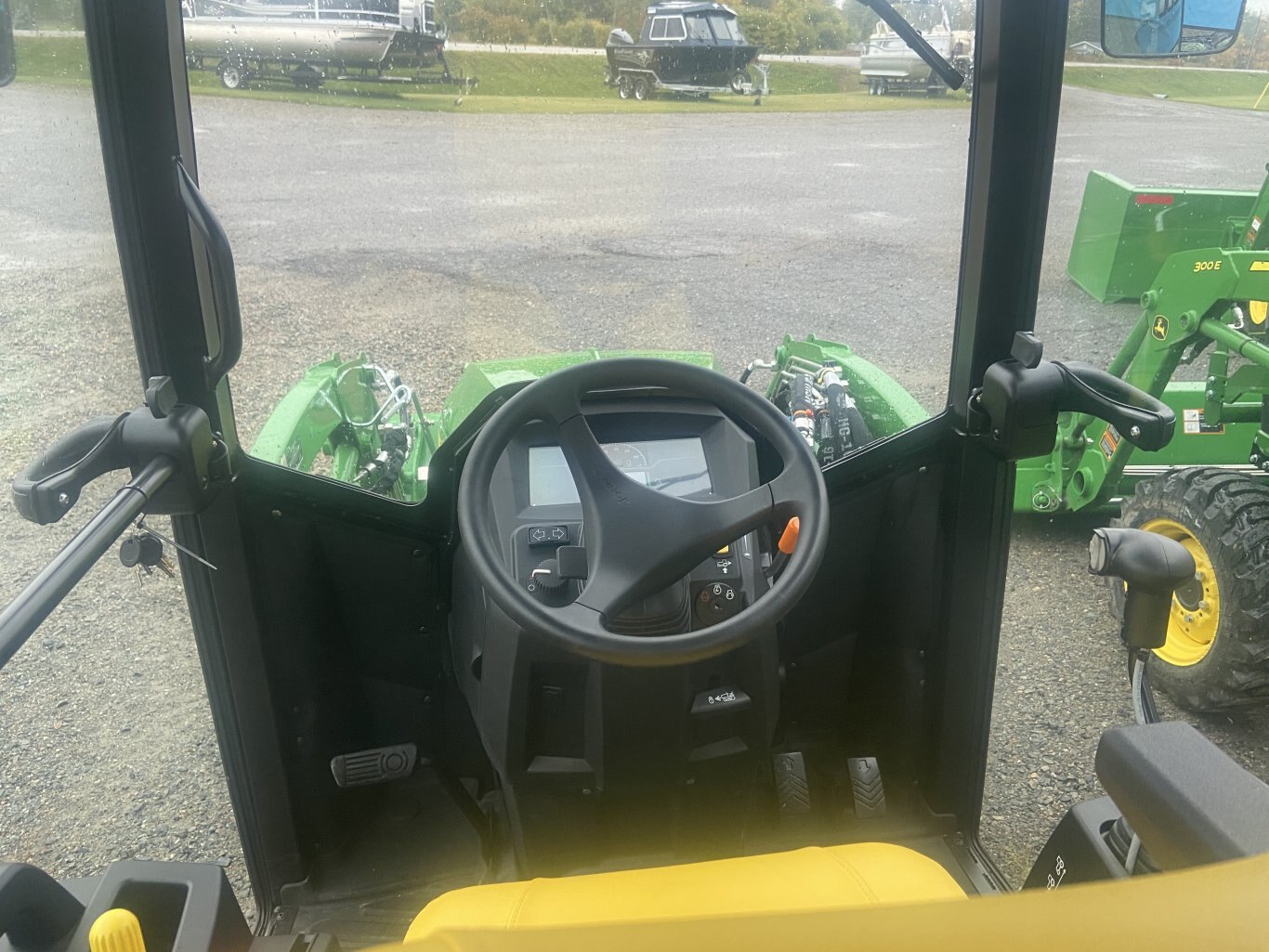 new john deere 1m25 with hvac cab
