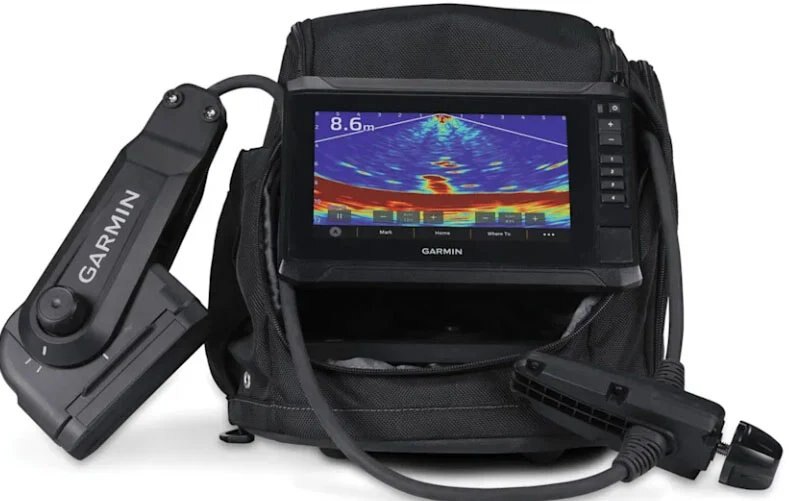 garmin panoptics ps 22 ice fishing bundle