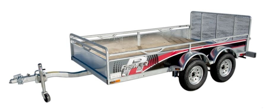 68 X 132 Galvanized Utility Trailer