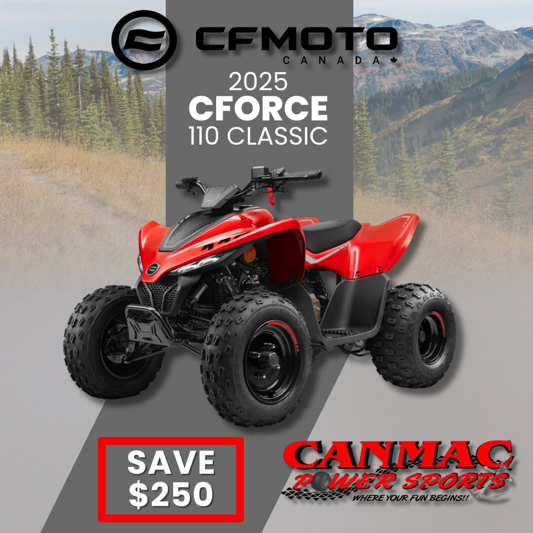 2025 CFORCE 110 CLASSIC - SAVE $250!