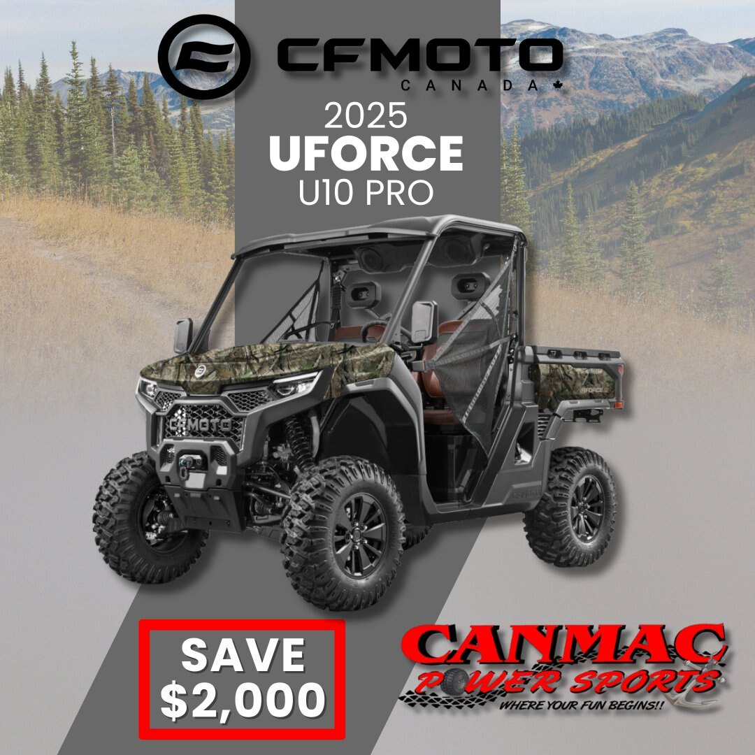 2025 UFORCE U10 PRO - SAVE $2,000!