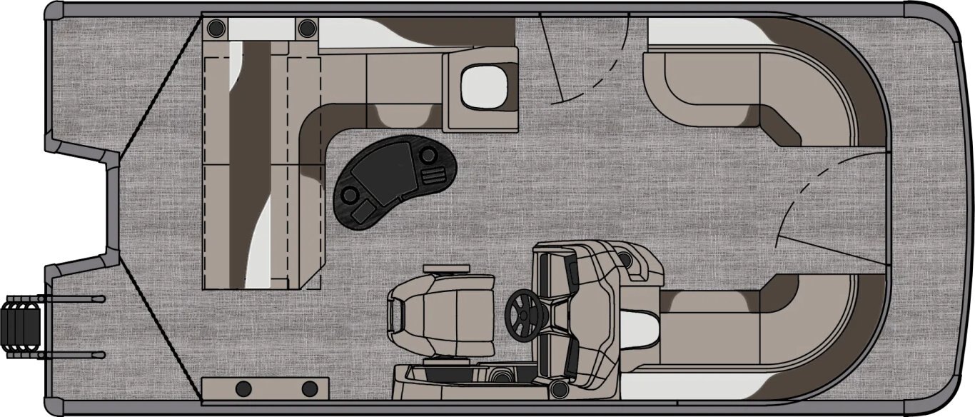 2025 Avalon LSZ Cruise Rear Bench 19 FT