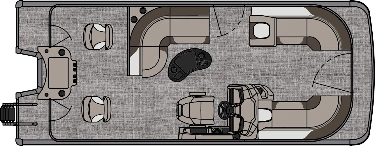 2025 Avalon LSZ Rear Fish 21 FT