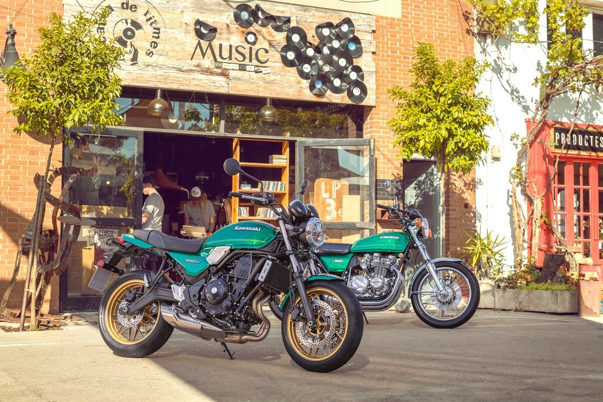 2023 Kawasaki Z650RS CANDY EMERALD GREEN