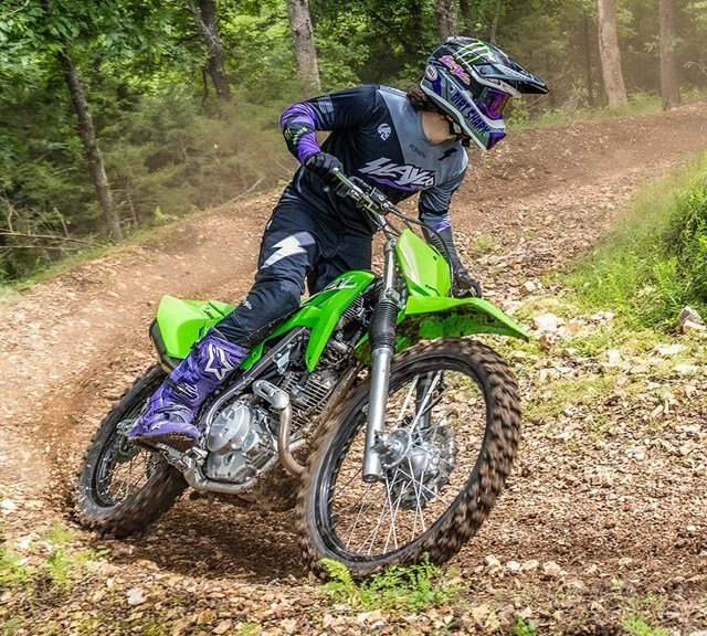 2025 Kawasaki KLX230R S Lime Green