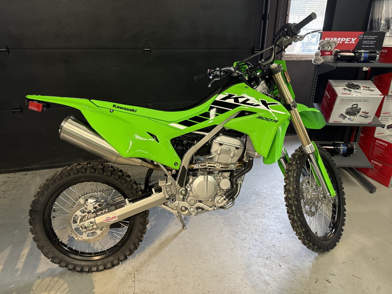 2025 Kawasaki KLX300R Lime Green