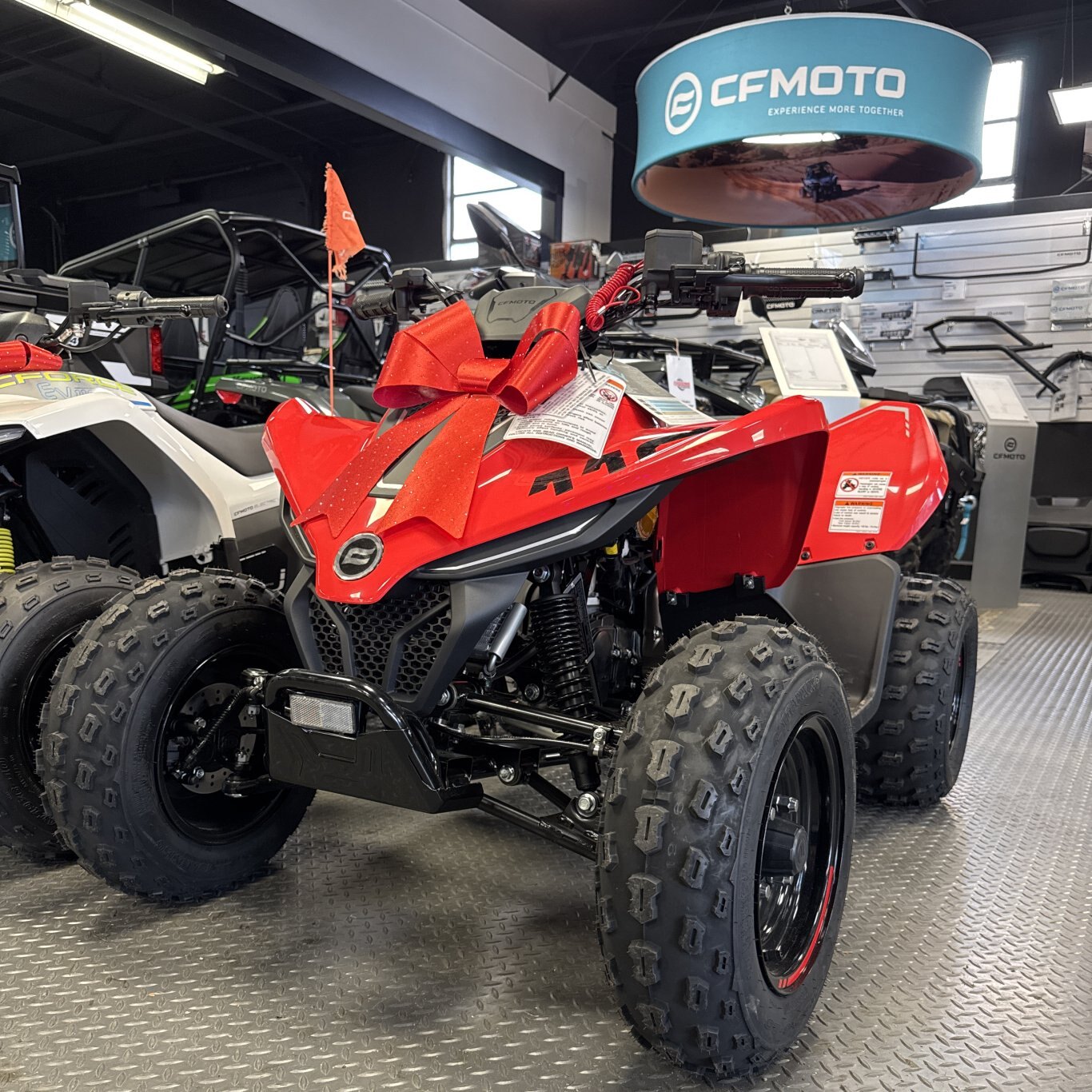 2025 CFMOTO CFORCE 110 CLASSIC Rocket Red