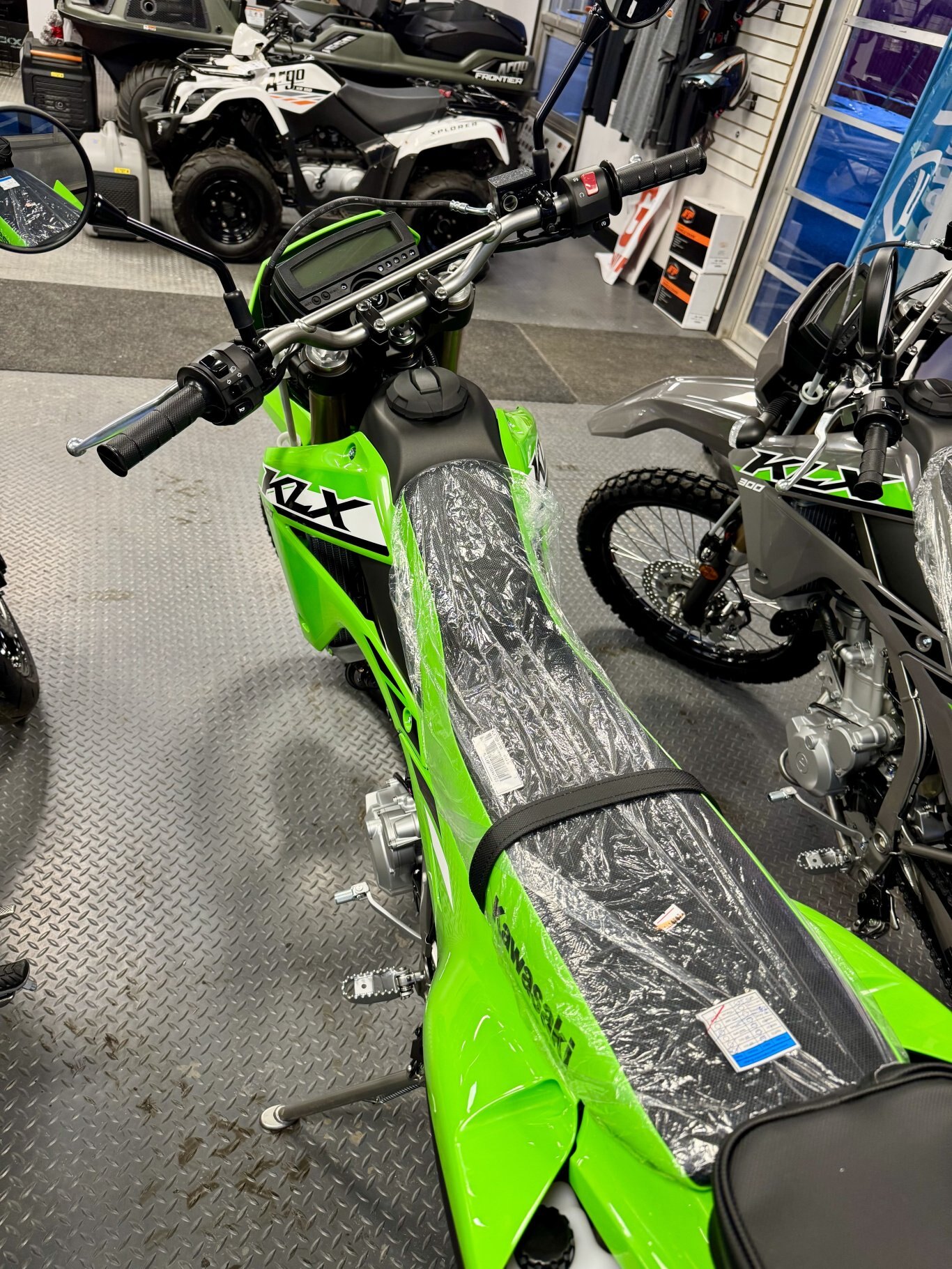 2025 Kawasaki KLX300 Lime Green