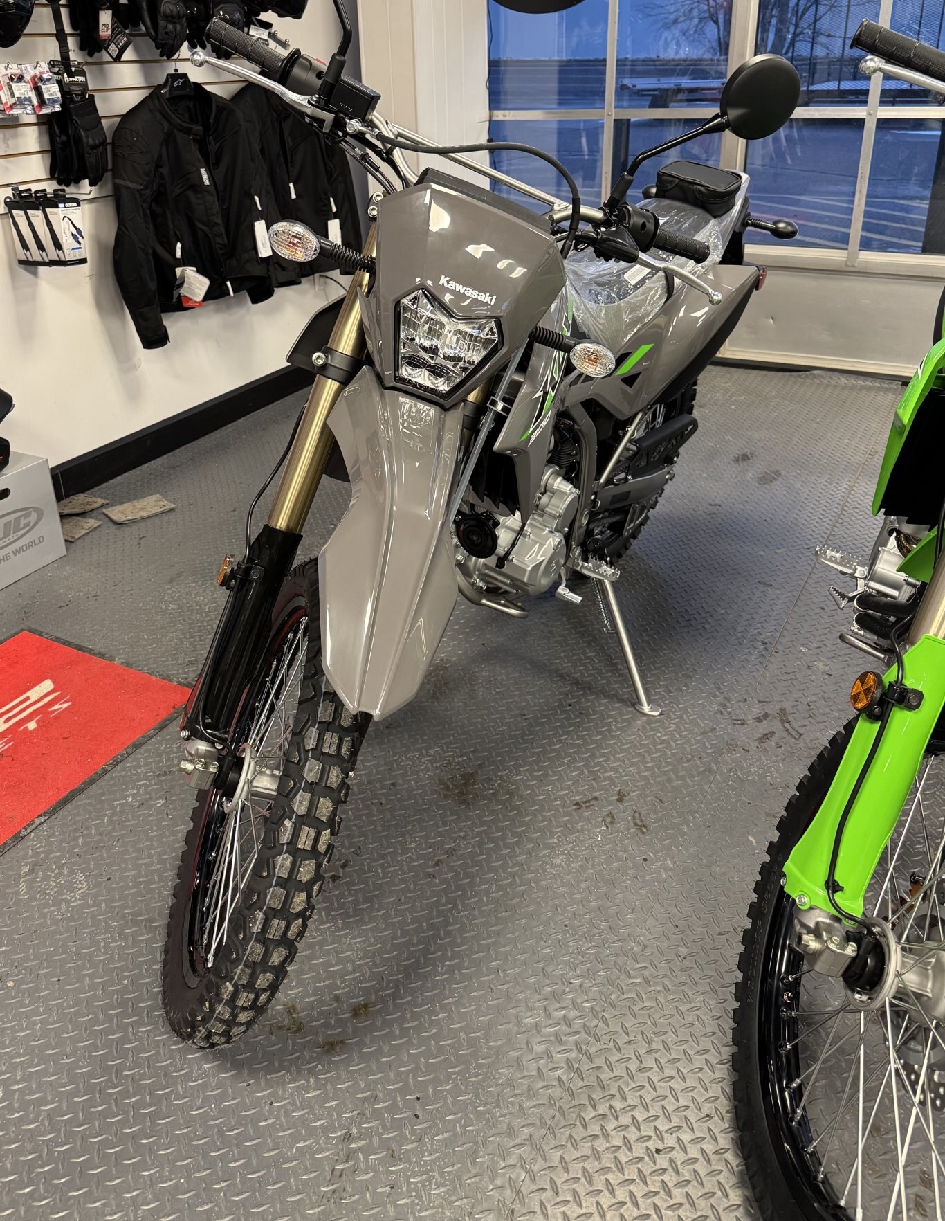 2025 Kawasaki KLX300 Battle Gray