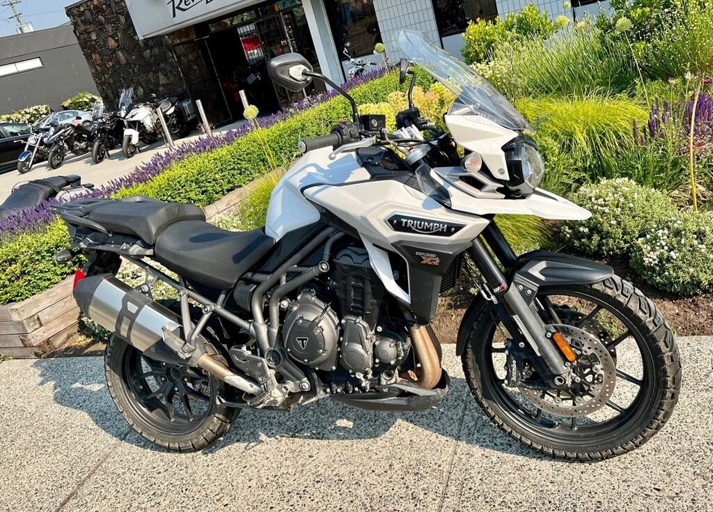 2017 Triumph Tiger Explorer XCX CrystalWhite