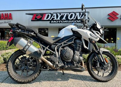 2017 Triumph Tiger Explorer XCX CrystalWhite