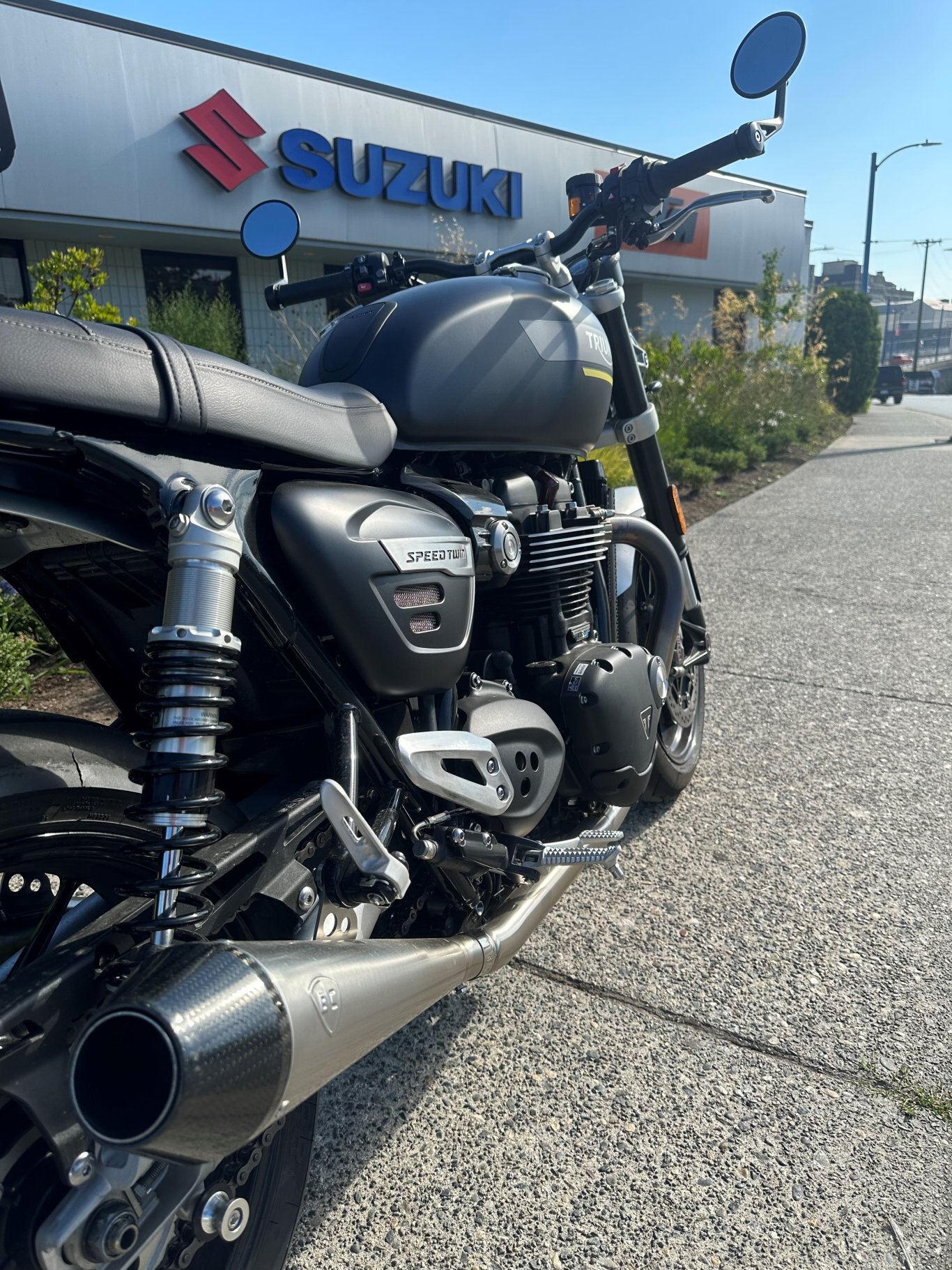 2022 Triumph Speed Twin 1200 Black