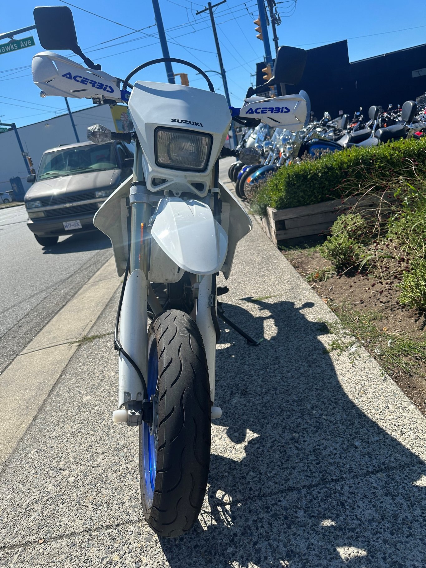 2023 DRZ400SM WHITE