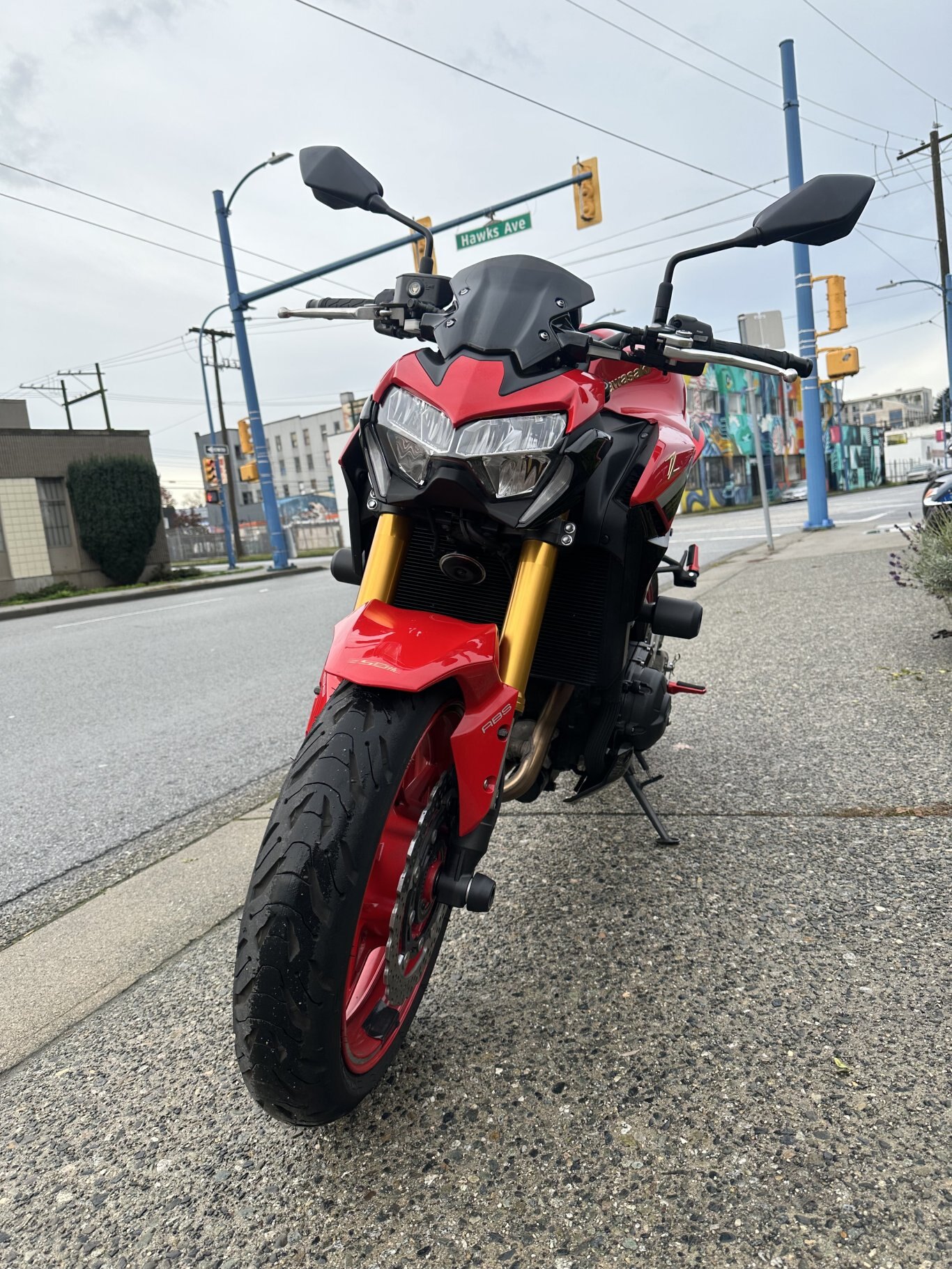 2022 Kawasaki Z900 Anniversary Edition Red/Blk