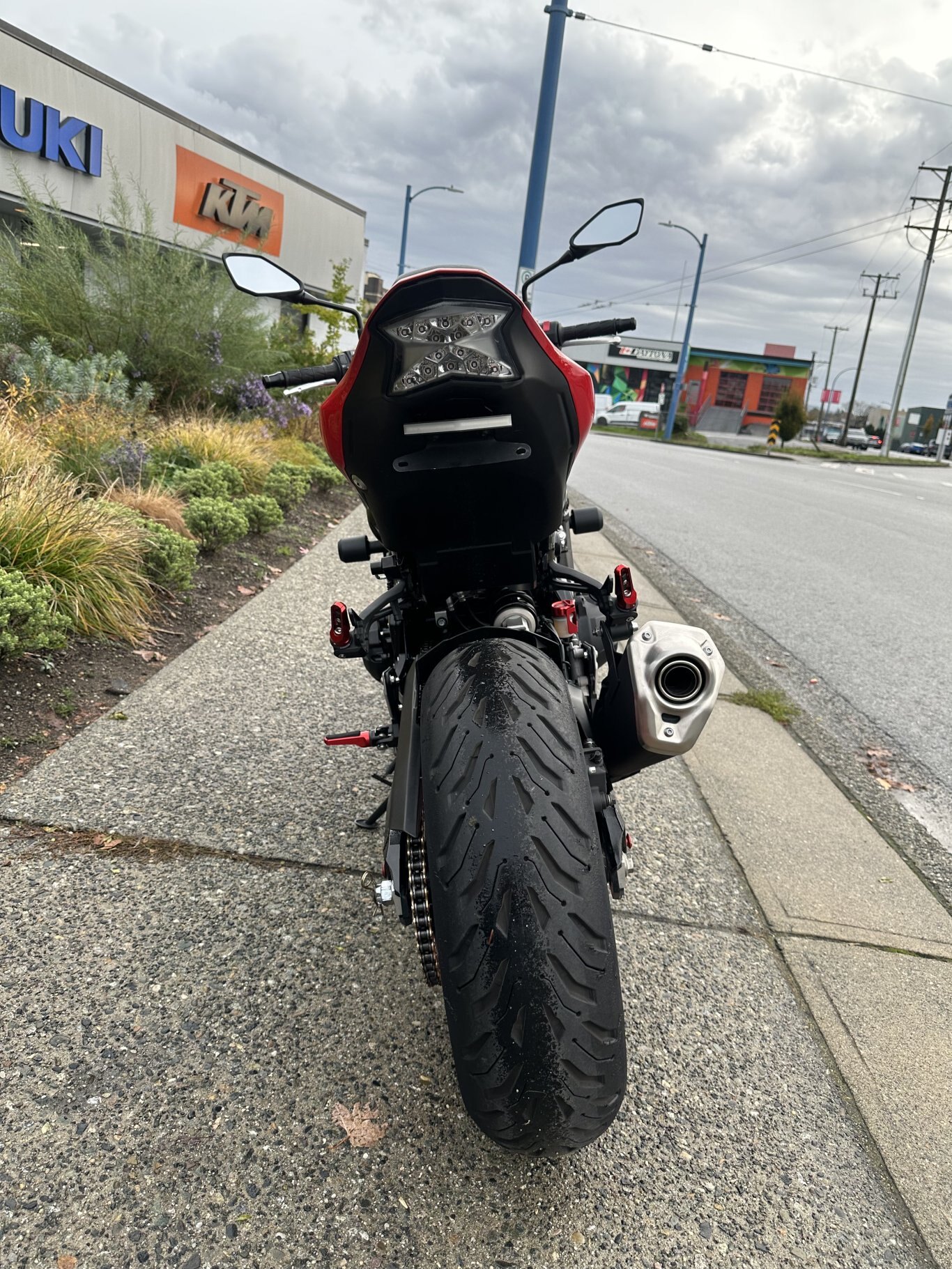 2022 Kawasaki Z900 Anniversary Edition Red/Blk