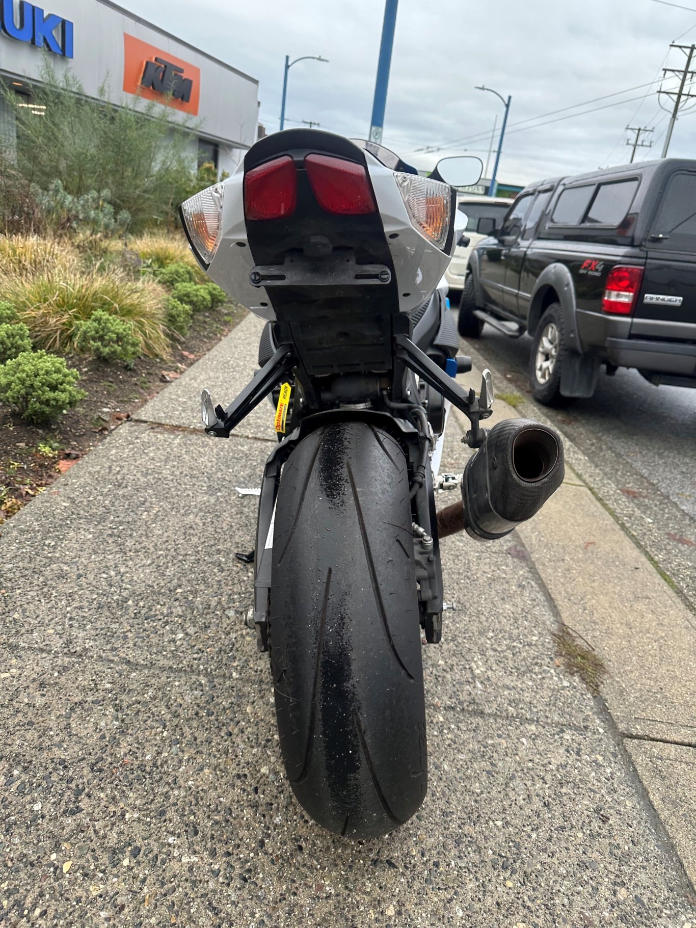 2013 GSX R750 Blue