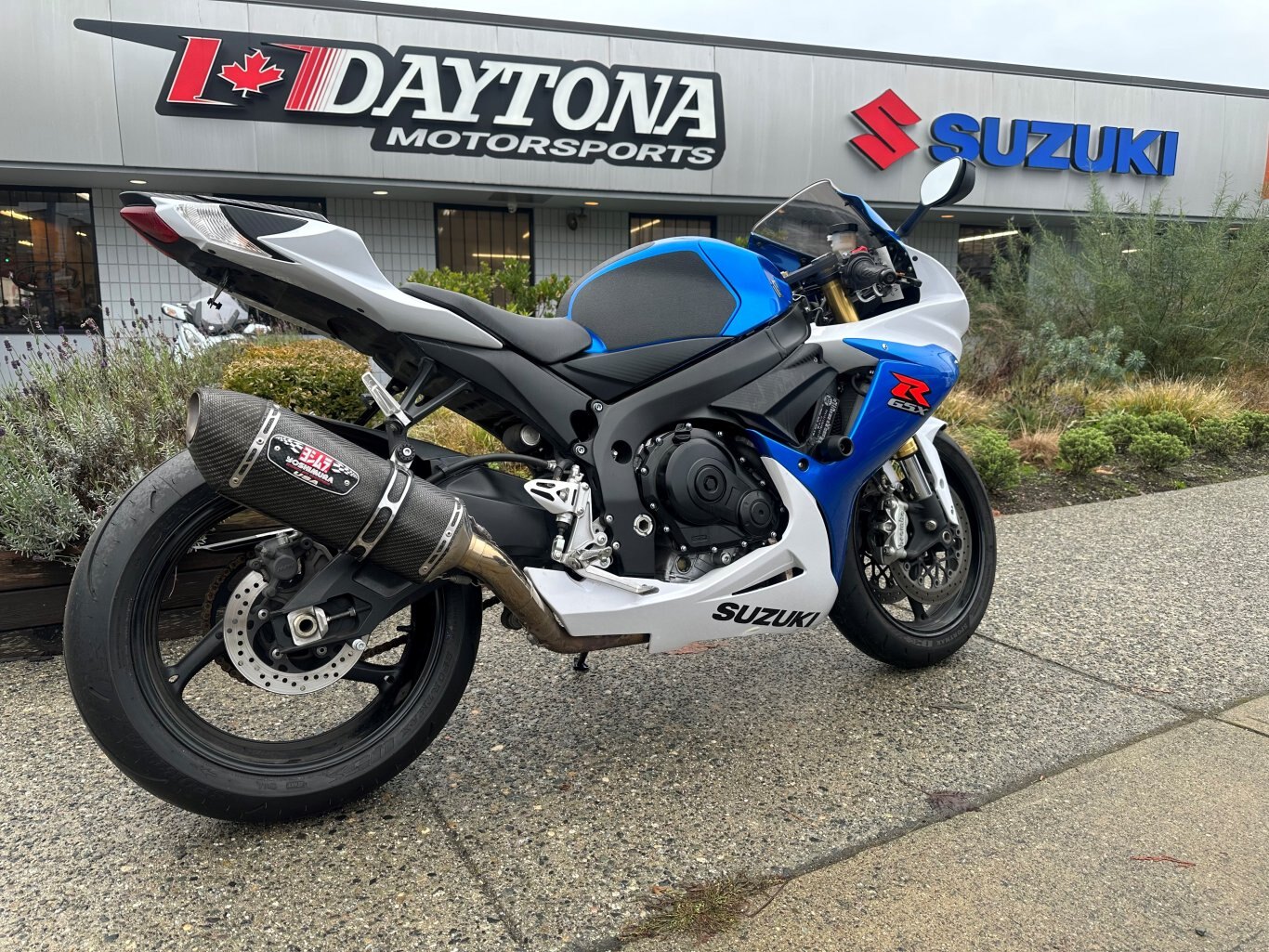 2013 GSX R750 Blue