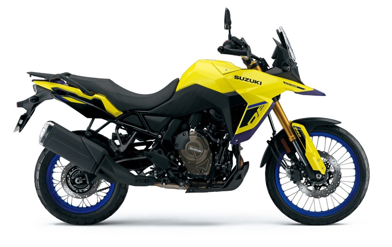 2026 Suzuki V Strom 800DE Champion Yellow No. 2