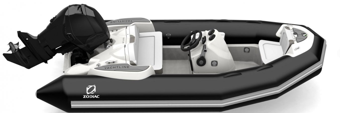 2023 Zodiac Yachtline 360 Hypalon with Yamaha F25LWTC