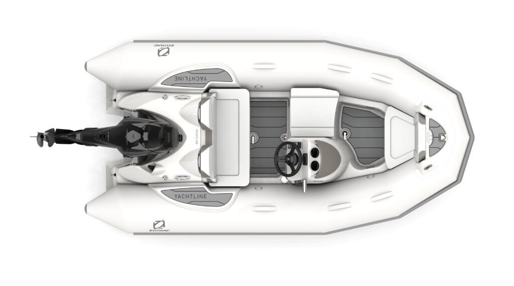 2023 Zodiac Yachtline 360 Hypalon with Yamaha F25LWTC