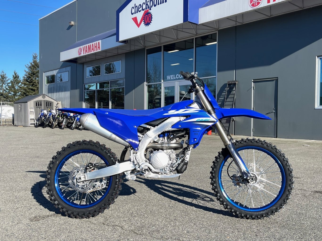 2025 Yamaha YZ250F Team Yamaha Blue