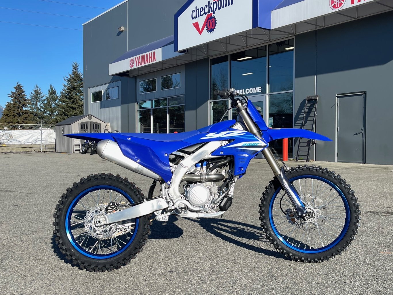 2025 Yamaha YZ250F Team Yamaha Blue