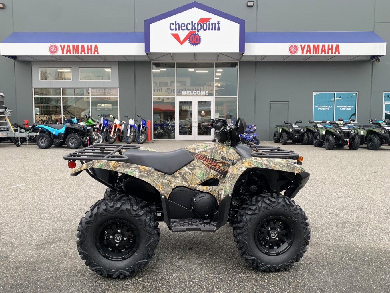 2023 Yamaha Grizzly 700 Camo (Accessorized)