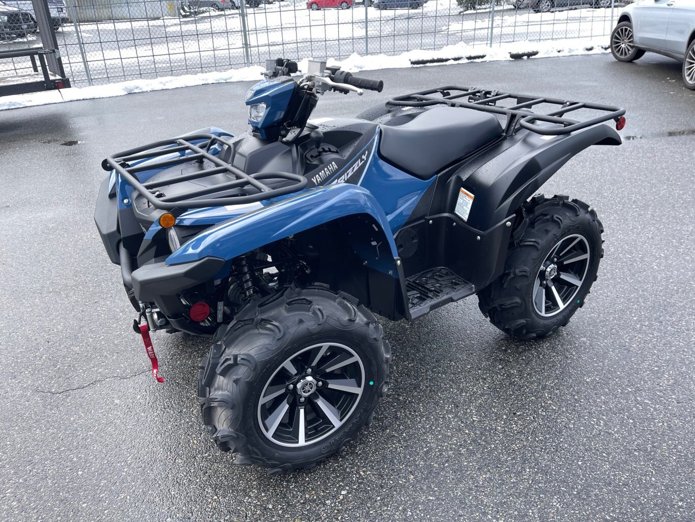 2025 Yamaha Grizzly EPS SE Dusty Blue