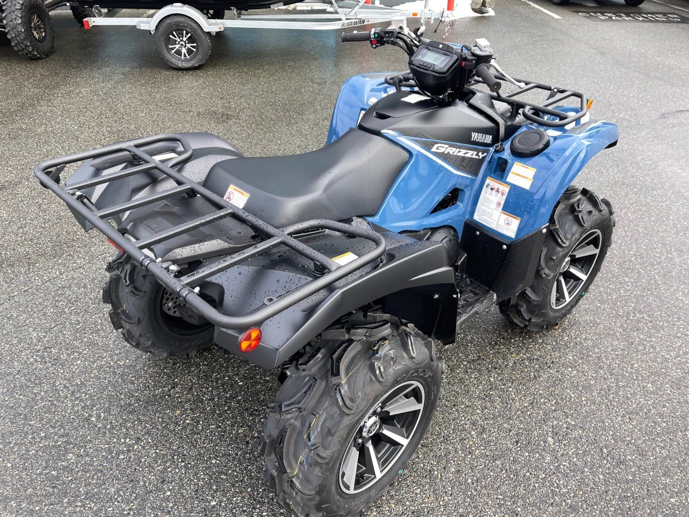 2025 Yamaha Grizzly EPS SE Dusty Blue