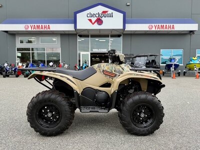 2025 Yamaha Grizzly 110 Grey Metallic/Red