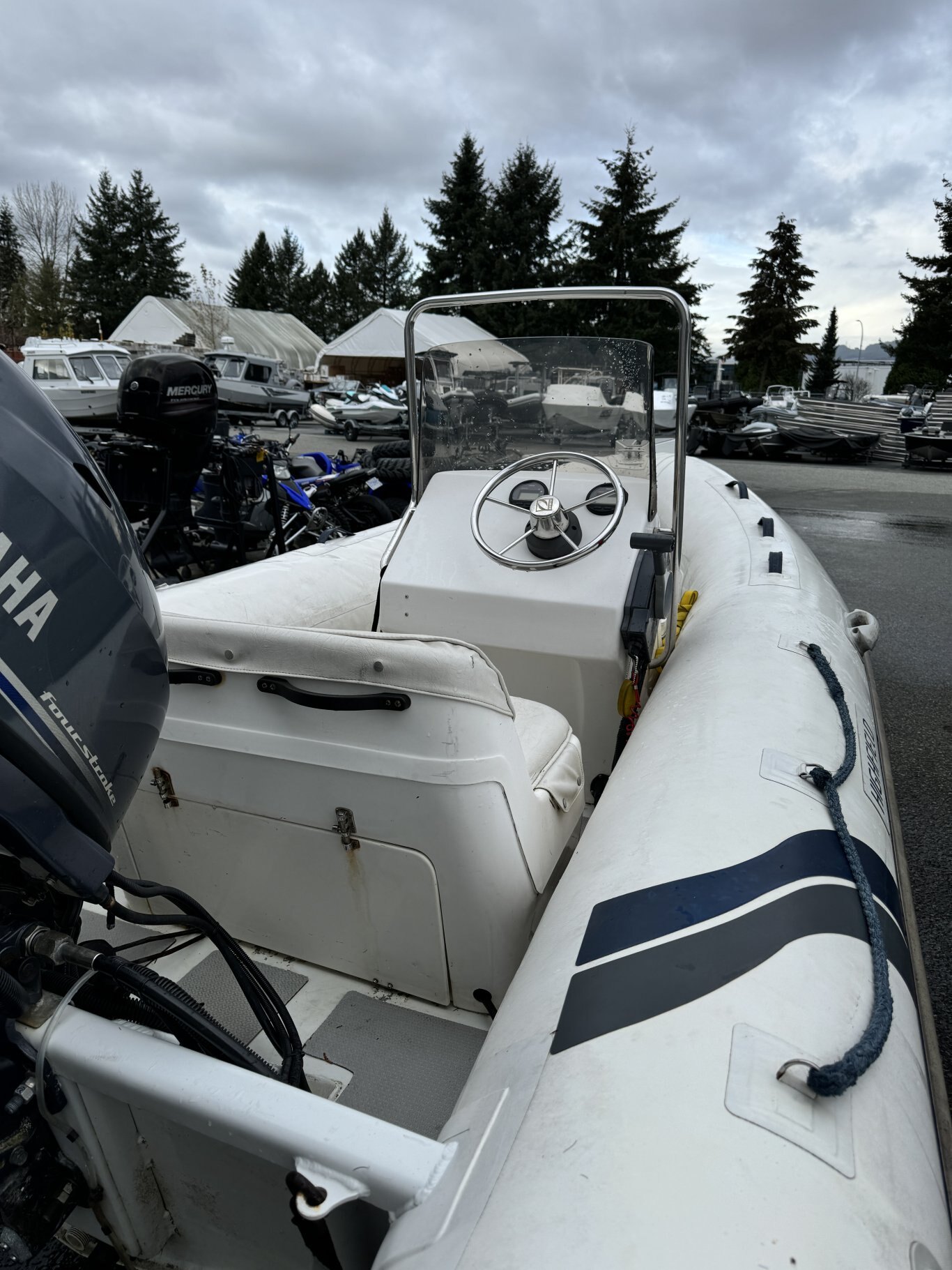 2012 Highfield Classic 420 with 40HP