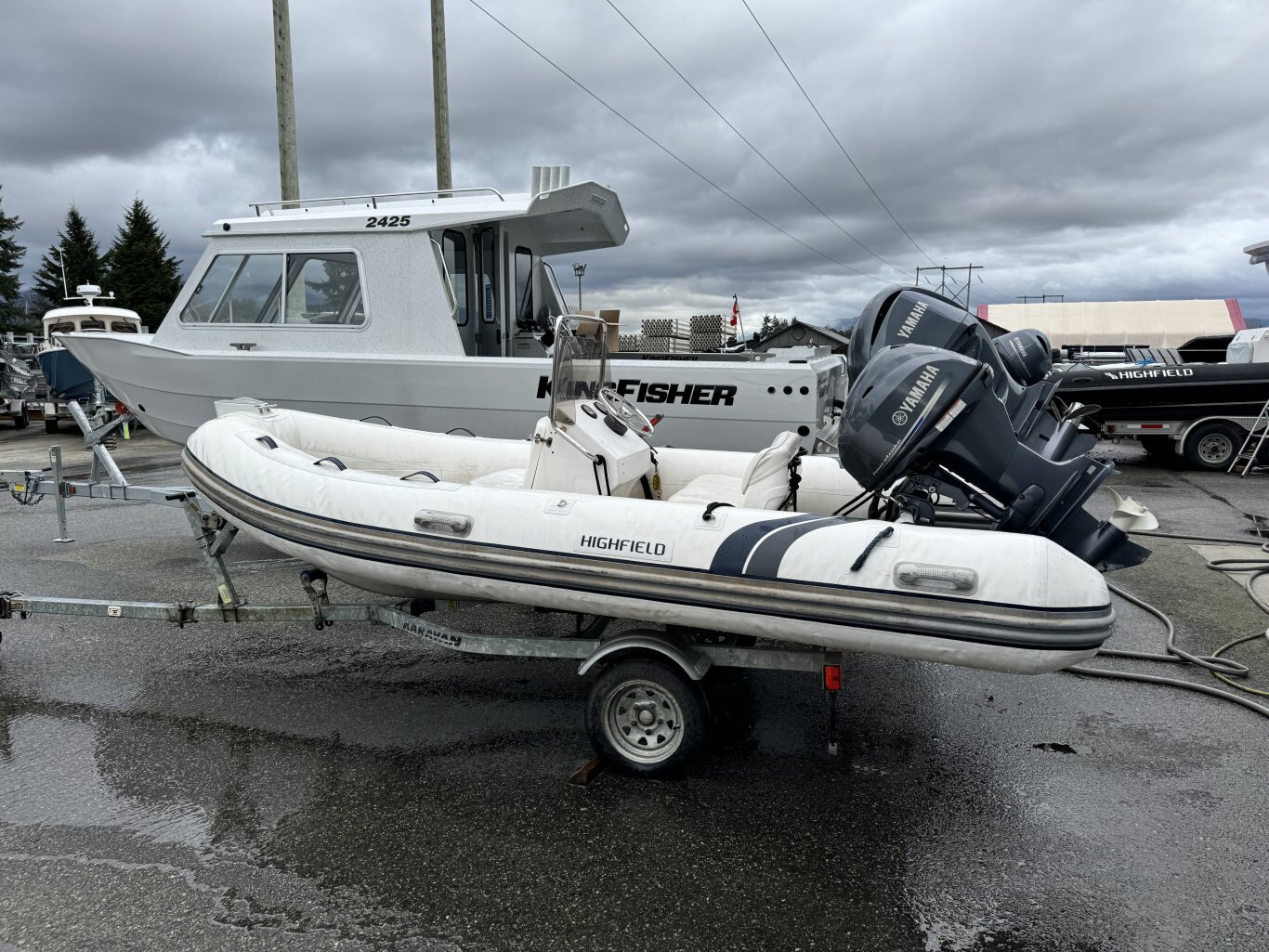 2012 Highfield Classic 420 with 40HP