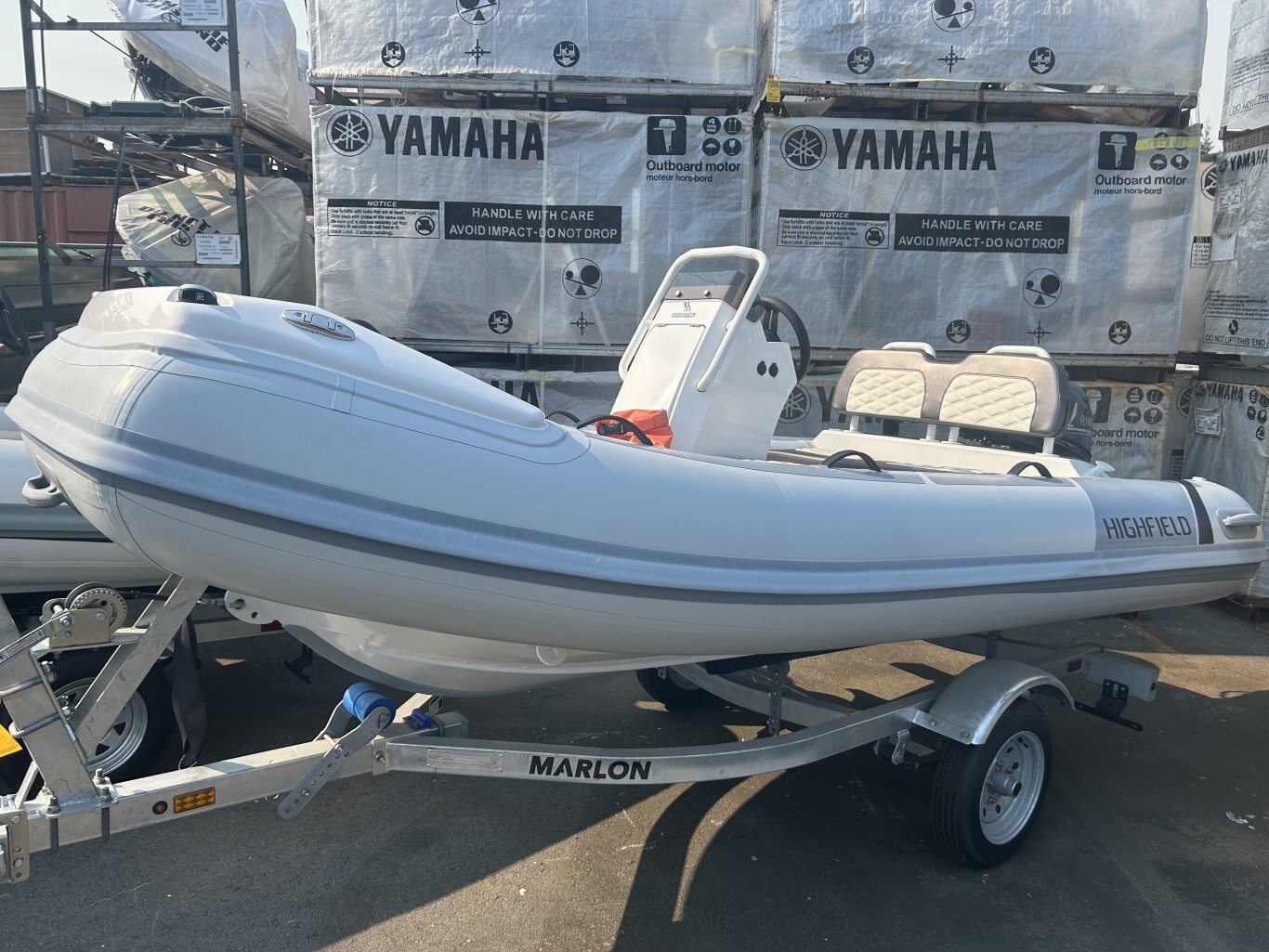 2025 Highfield Sport 360 Hypalon w/ Yamaha 25HP
